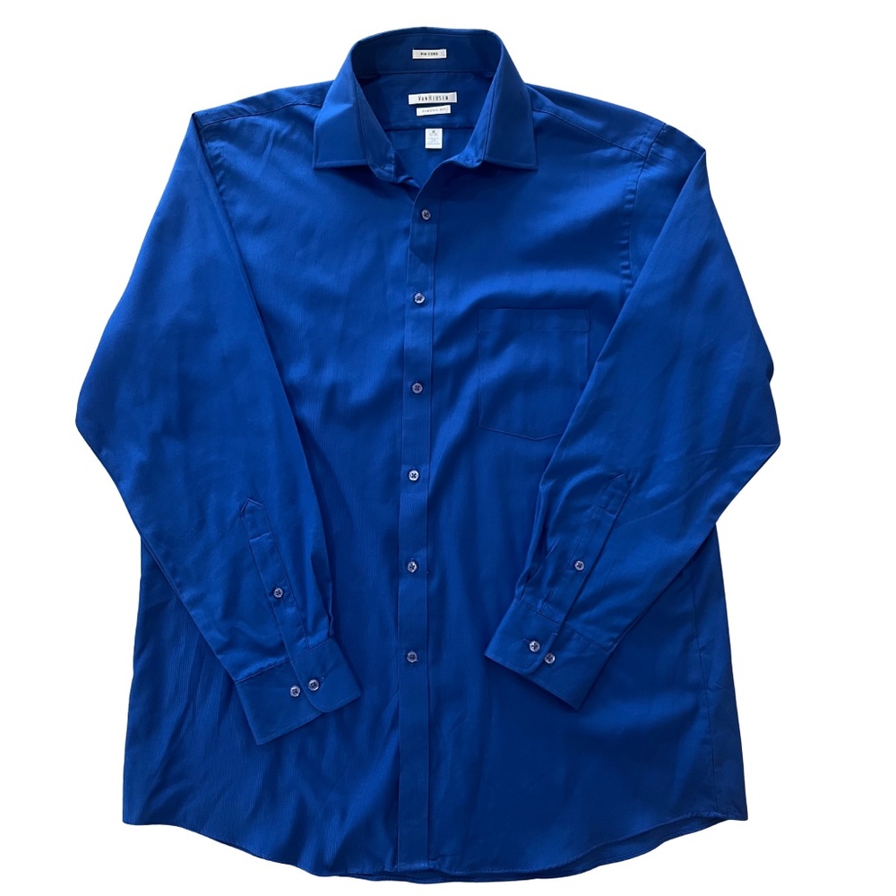 VanHeusen Classic Fit Button Down Wrinkle Free Dress Shirt